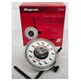 Snap-On TA358 Torque Angle Gauge & 6-Piece Adapter Set for Torque Wrench - New In Box