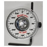 Snap-On TA358 Torque Angle Gauge & 6-Piece Adapter Set for Torque Wrench - New In Box