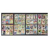 Football Cards - 48 Vintage NFL Trading Cards