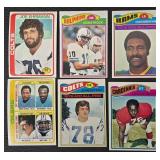 Football Cards - 48 Vintage NFL Trading Cards