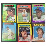 Baseball Cards - 72 Vintage MLB Cards, Mixed Teams & Sets
