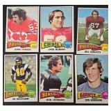 NFL Football Trading Cards - 48 AFC/NFC Cards (Vintage 1970s Era)