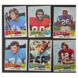 NFL Football Trading Cards - 48 AFC/NFC Cards (Vintage 1970s Era)
