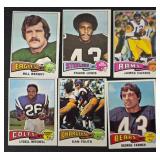 NFL Football Trading Cards - 48 AFC/NFC Cards (Vintage 1970s Era)