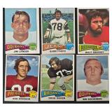 Vintage NFL Football Cards Collection - 48 Cards AFC/NFC Mix