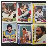 Vintage NFL Football Cards Collection - 48 Cards AFC/NFC Mix