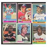 48 Baseball Cards - Vintage 1970s-1980s Collection (All Teams)