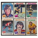 Vintage NHL Hockey Trading Cards Collection - 1970s-80s Multi-Team Set