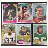 Vintage Football & Basketball Trading Cards - 59 Cards (1970s-80s)