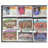 55 Vintage Hockey Trading Cards