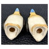 Vintage Lefton Bluebird Anthropomorphic Salt and Pepper Shakers and Vintage Penguin Anthropomorphic Salt and Pepper Shakers