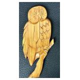 Wooden Owl Hand Carvings Wall Hangings