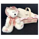 Longaberger Horizon of Hope Basket, Boyds Bear "Hope L. Bearywell, Longaberger Lots of Luck Basket & Boyd