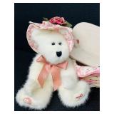 Longaberger Horizon of Hope Basket, Boyds Bear "Hope L. Bearywell, Longaberger Lots of Luck Basket & Boyd