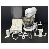 KitchenAid Stand Mixer with Stainless Bowl & Attachments Kit (Tilt-Head)