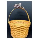 Three Collectible Longaberger Handcrafted Baskets - 3-Piece Set