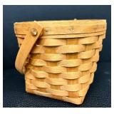 Three Collectible Longaberger Handcrafted Baskets - 3-Piece Set