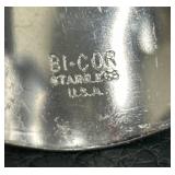 Vintage Candlewick Pattern Four Part Divided Relish Dish and Tongs