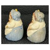 Vintage Ceramic Chef & Baker Figurine Salt and Pepper Shaker Sets