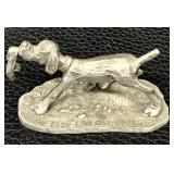Fine Pewter Gallery Figurines - Dog, Seal & Clown (Lot of 3)
