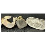 Fine Pewter Gallery Figurines - Dog, Seal & Clown (Lot of 3)