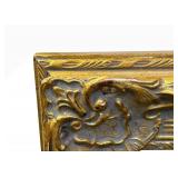 Gilded Rococo Mirror 33 x 43 in Ornate Frame