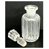 Crystal Frame 7x9 Mirror with Crystal Decanter & Stopper