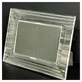 Crystal Frame 7x9 Mirror with Crystal Decanter & Stopper
