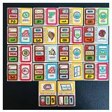 Vintage NHL Helmet & Stick Decals - Assorted Team Logos for Helmets & Sticks