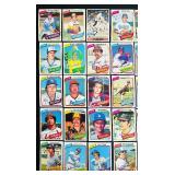Topps Baseball Cards - Vintage 1980s Assortment of Team Cards