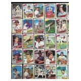 Topps Baseball Cards - Vintage 1980s Assortment of Team Cards