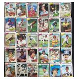 Topps Baseball Cards - Vintage 1980s Assortment of Team Cards