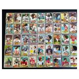 Trading Cards - Vintage 1979 NFL All-Pro AFC/NFC Sheet