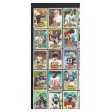 Trading Cards - Vintage 1979 NFL All-Pro AFC/NFC Sheet