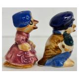 Vintage Salt & Pepper Shaker Set: Dutch Boy & Girl and Anthropomorphic Pair