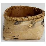 Birchbark Basket with 3 Cotton Kitchen Napkins