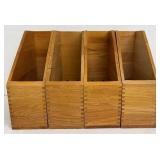 Levenger Wood Desk Organizers / Levenger Magazine Holders