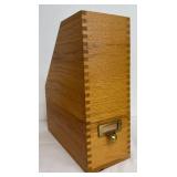 Levenger Wood Desk Organizers / Levenger Magazine Holders