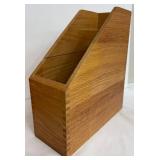 Levenger Wood Desk Organizers / Levenger Magazine Holders
