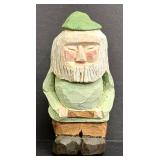 JDC Hand-Carved Gnome Set - 3-Piece Wood Figurines