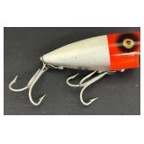 Heddon Chugger JR Lures - 3 Vintage Fishing Lures