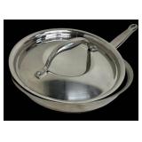 Kirkland Signature Stainless Steel Cookware Set - Made in Italy (6.5 Qt Stock Pot, 10 in Skillet)