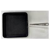 All-Clad 11-In Round Grill Pan, 19.5 x 11 In Square Grill Pan & Wire Fry Basket - 3-Piece Set