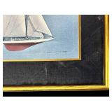 Endeavour III 1937 Yacht Print
