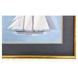 Madeline vs Countess of Duffern - 1876 Wall Art Print (Framed)