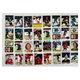 Vintage Hockey Cards - 32 Card Set Featuring Oilers, North Stars, Rangers & Blackhawks
