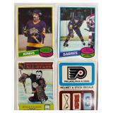 Vintage Hockey Cards - 32 Card Set Featuring Oilers, North Stars, Rangers & Blackhawks