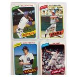 Vintage Baseball Card Lot - Ozzie Smith, Pete Rose & More