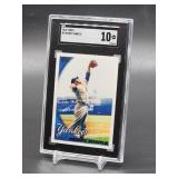 2010 Topps Mickey Mantle Baseball Card #7 SGC 10
