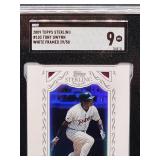 2009 Topps Sterling Tony Gwynn White Framed Baseball Card #103 SGC 9